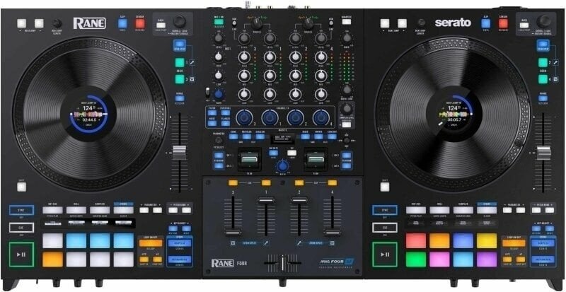 Rane DJ met flightcase, z.g.a.n. met stofkap, Ophalen of Verzenden, Zo goed als nieuw, Overige merken