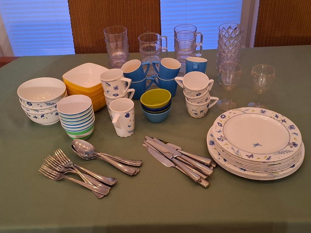 Mepal / Janneke Brinkman / Camping servies, Caravans en Kamperen, Kampeeraccessoires, Gebruikt, Ophalen