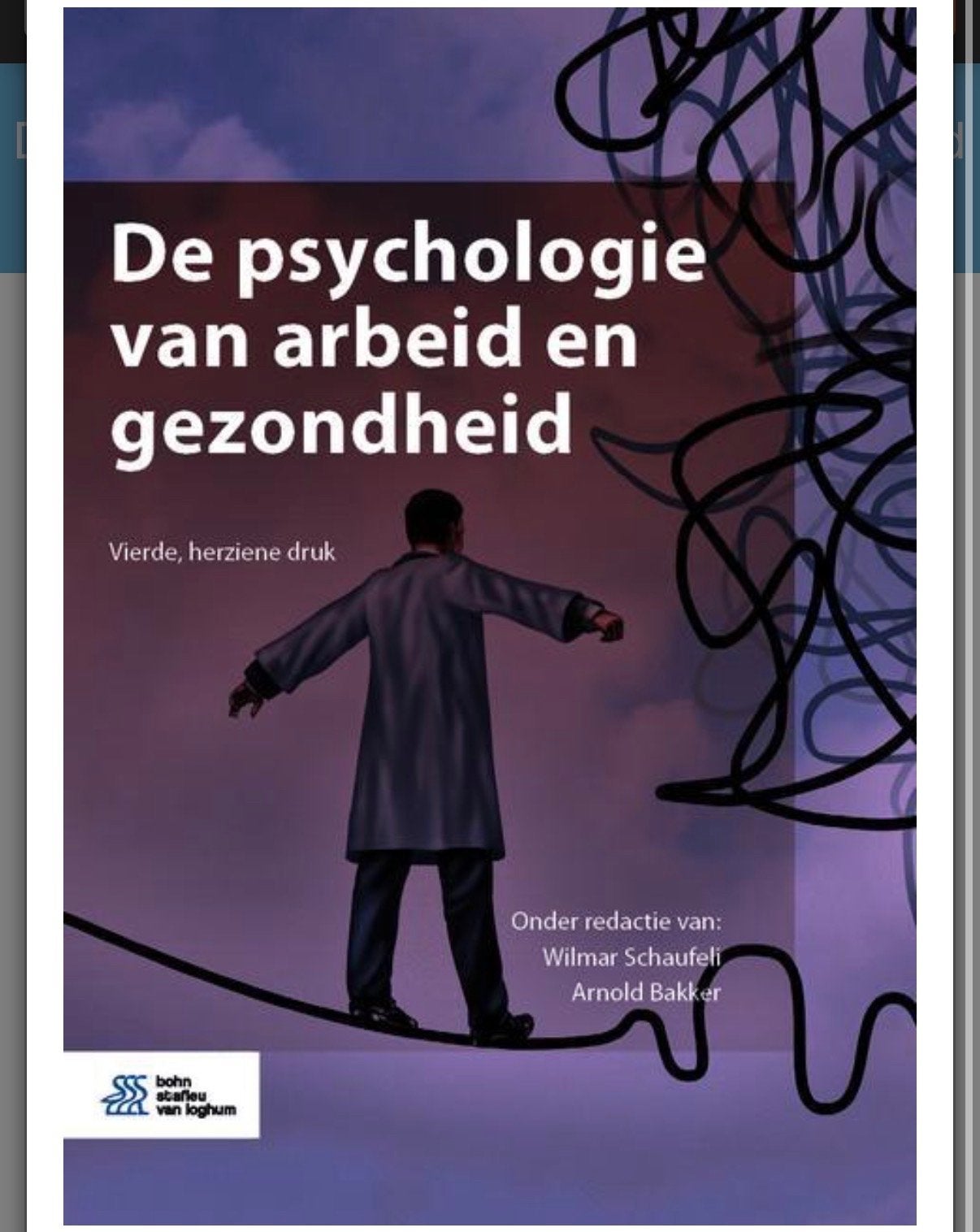 Nieuw: De psychologie van arbeid en gezondheid, Ophalen of Verzenden, Zo goed als nieuw, Overige onderwerpen