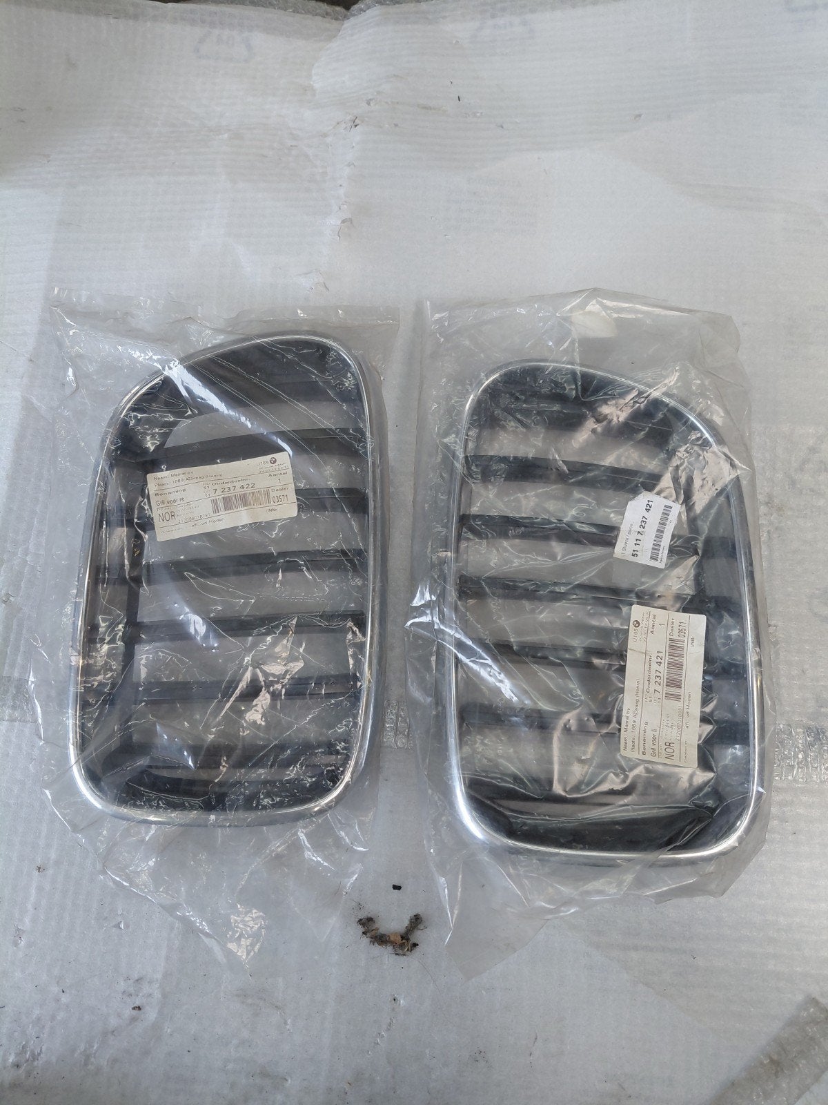BMW Front grille / nierengrille set afhankelijk v, Ophalen of Verzenden, Bumper, BMW, Nieuw
