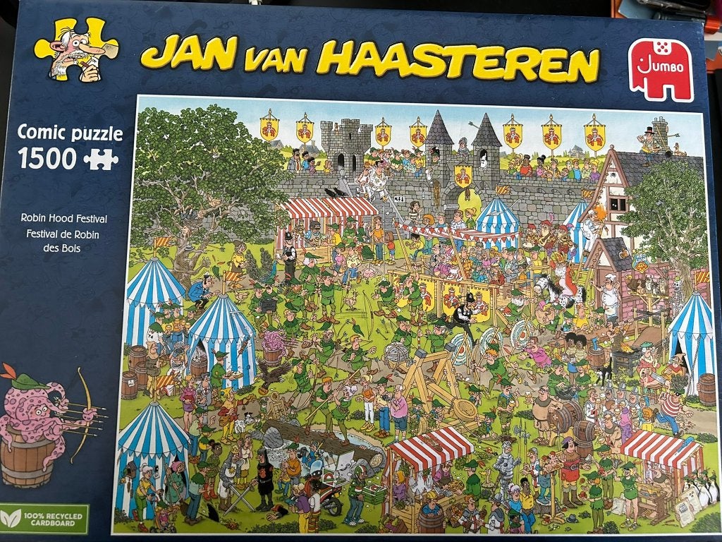 jan van Haasteren Kopen of ruilen, Hobby en Vrije tijd, Ophalen, 500 t/m 1500 stukjes, Zo goed als nieuw, Legpuzzel