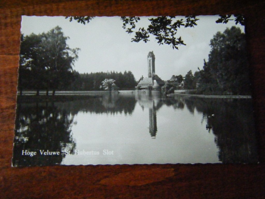 T38 - Hoenderloo - St Hubertus - Mooi/Oud, Ophalen of Verzenden, 1960 tot 1980, Gelderland