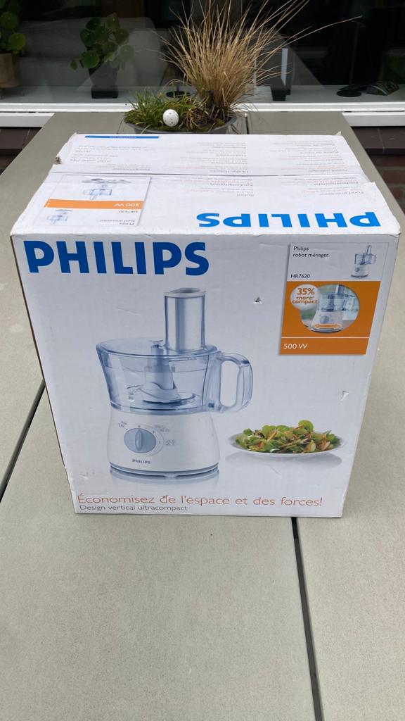 Philips keukenmachine/snijmachine nieuw, Ophalen of Verzenden, Nieuw, 3 snelheden of meer