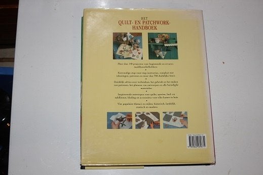 Het quilt- en patchworkhandboek - 132622, Ophalen of Verzenden, Zo goed als nieuw, Borduren en Naaien
