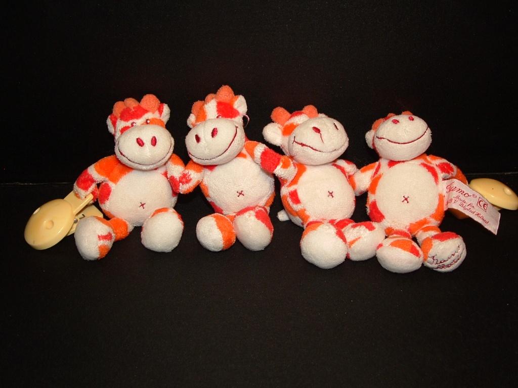 TIAMO GIRAFFE GINOWAGENSPANNER MET 4 GIRAFJES VELOU, Verzenden, Nieuw, Overige typen