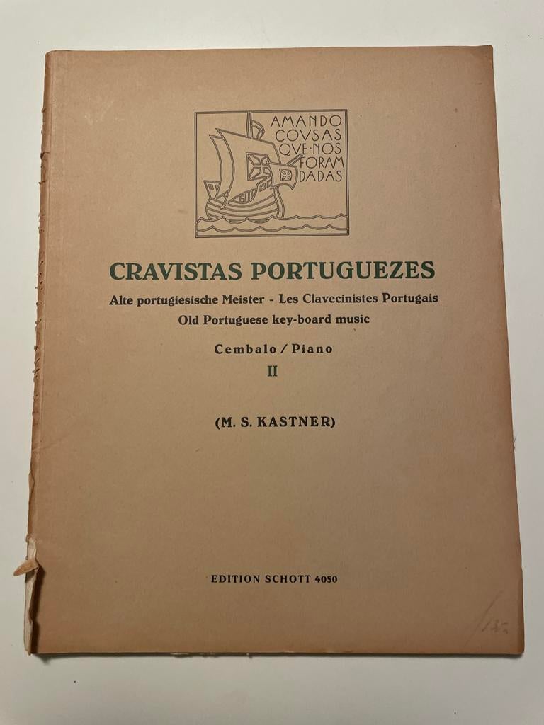 Cravistas Portuguezes - Klavier Muziek, Gebruikt, Klassiek, Ophalen of Verzenden, Artiest of Componist