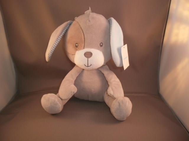 Primark hond early day,s grijs/bruin/ blauw gestreepte oren, Ophalen of Verzenden, Nieuw, Hond