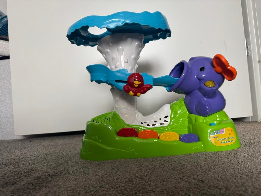 VTech Lanceer & Leer Ballenbaan, Kinderen en Baby's, Speelgoed | Babyspeelgoed, Ophalen of Verzenden, Zo goed als nieuw, Overige typen