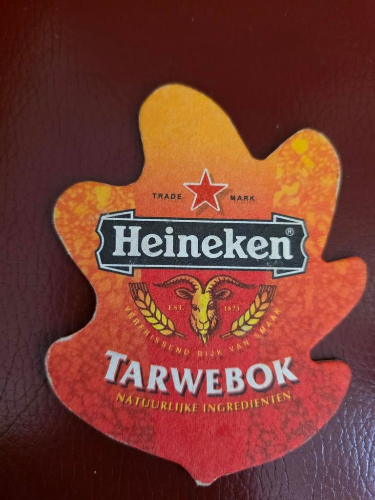Heineken bierviltje tarwebok, Ophalen of Verzenden
