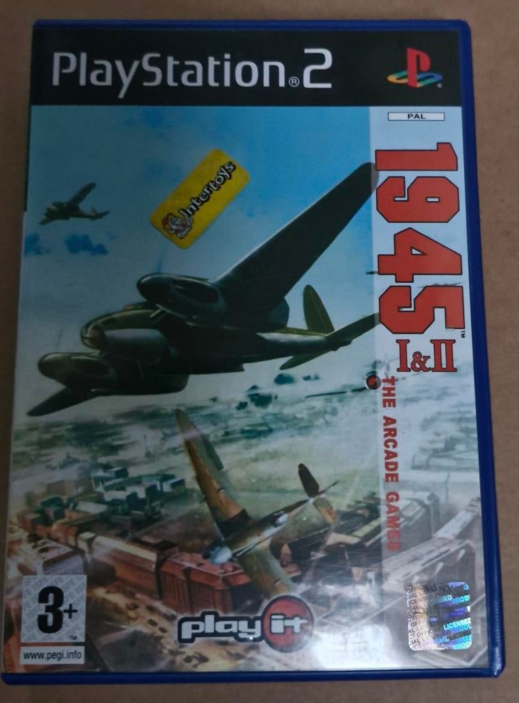 1945 I&II The Arcade Games PS2, Gebruikt, 1 speler, Racen en Vliegen, Ophalen of Verzenden
