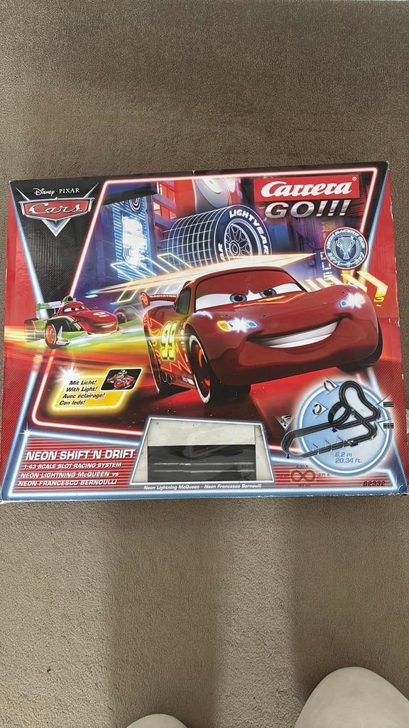 Carrera racebaan Go Cars van Disney, Kinderen en Baby's, Ophalen, Zo goed als nieuw, Elektrisch, Carrera