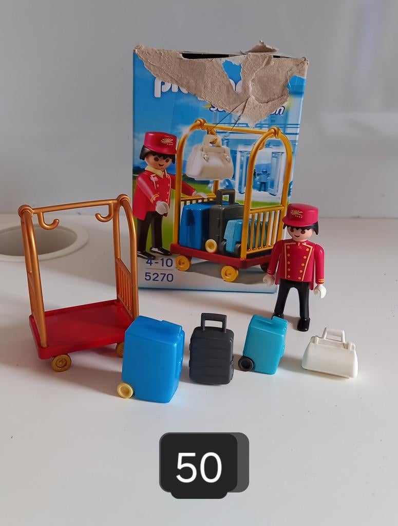 Playmobil Hotel Piccolo Compleet in Doos, Ophalen of Verzenden, Gebruikt, Complete set