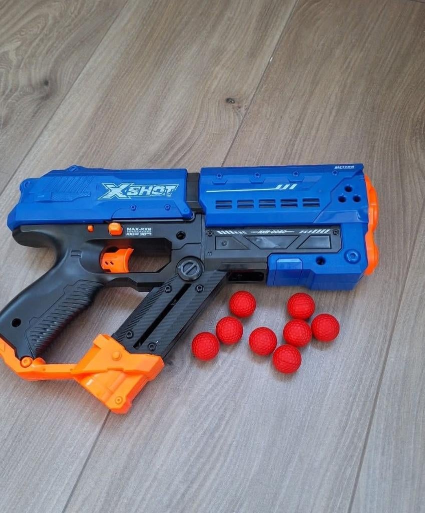Balletjes nerf pistool, Ophalen of Verzenden, Zo goed als nieuw
