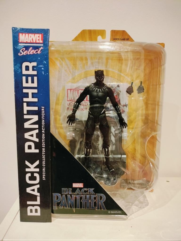 Marvel Select - Black Panther (nieuwstaat), Kinderen en Baby's, Speelgoed | Actiefiguren, Ophalen of Verzenden, Nieuw