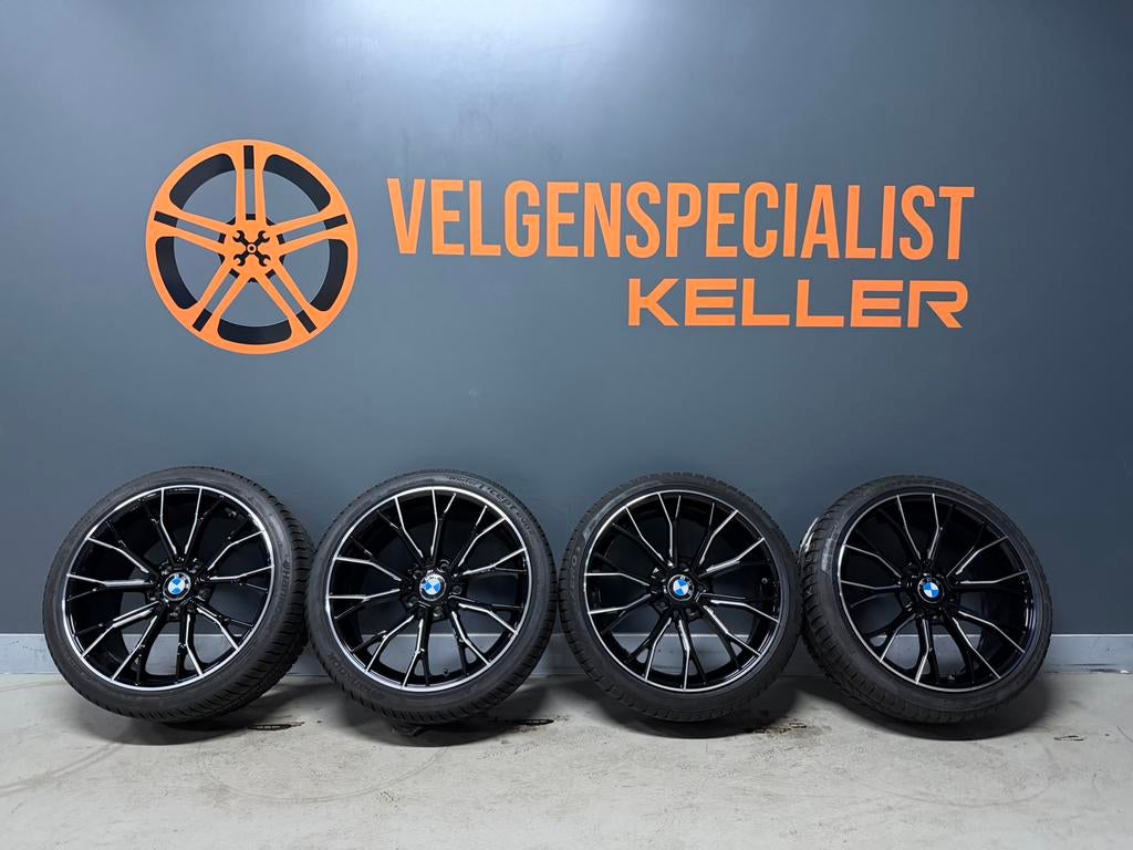 Bmw 3 4 f Serie 19 inch Style 669m velgen 5x120 winterset, 19 inch, 255 mm, Banden en Velgen, Winterbanden