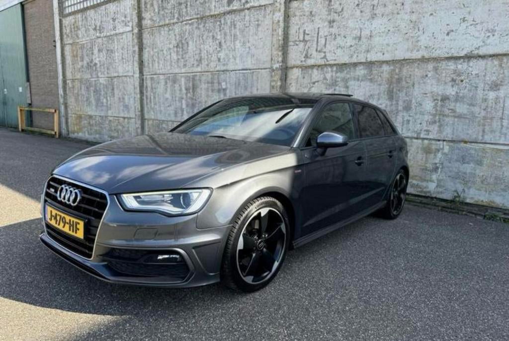 Audi A3 1.8 TFSI S-line Sportback | Panoramadak | 179pk, Auto's, Audi, Zwart, 4 cilinders, 179 pk, Particulier