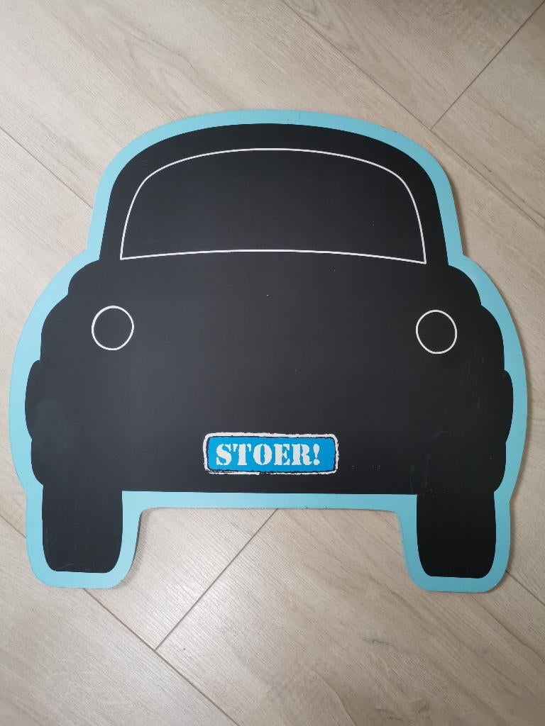 Krijtbord auto van stoer, Ophalen, Gebruikt