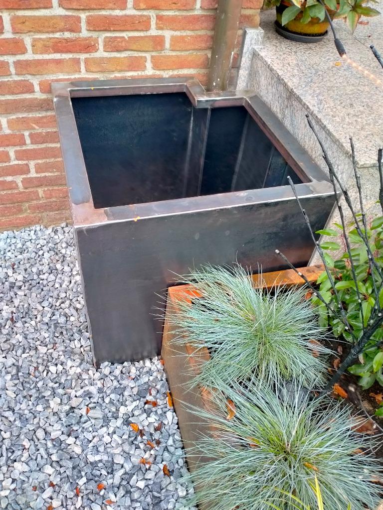 Foto 7 van Cortenstalen xl bloembakken maatwerk