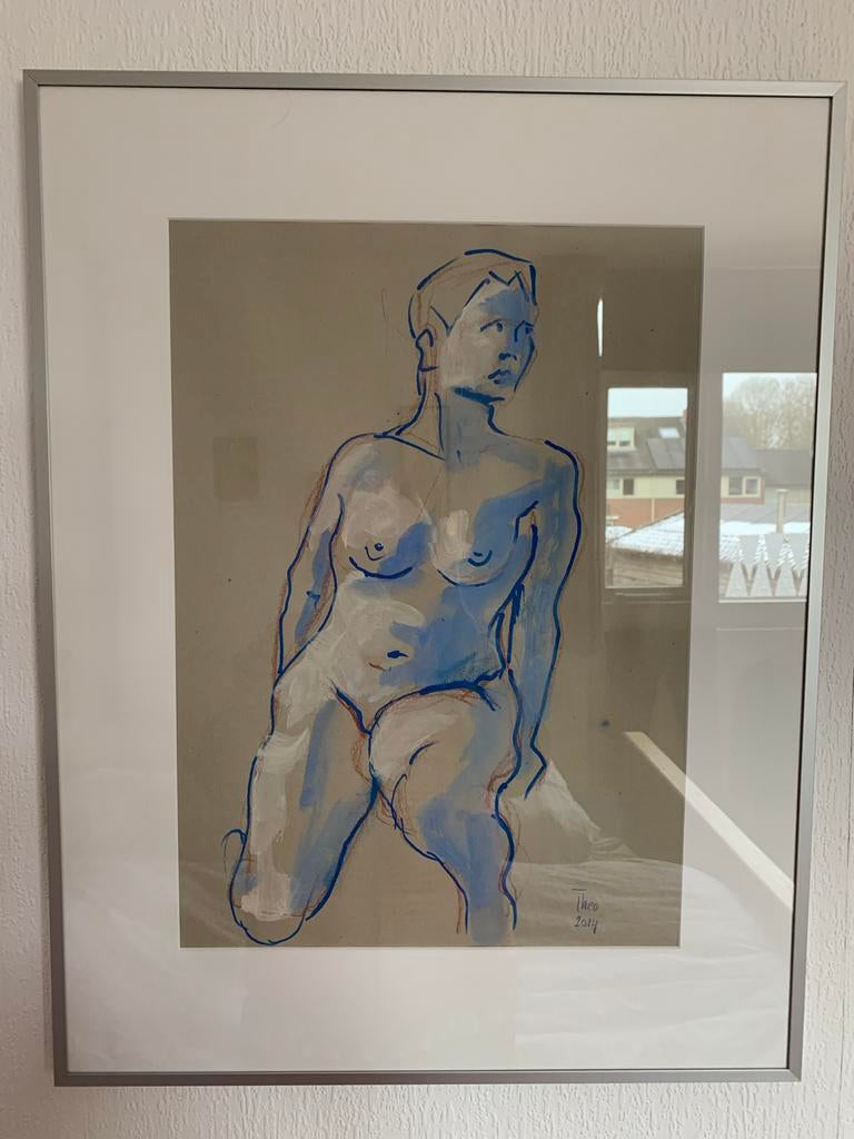 Tekeningen Theo Onnes. Potlood tekeningen, Ophalen