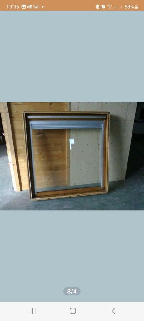 5 st Velux dakramen 134x140 bxh incl nieuw glas, Doe-het-zelf en Verbouw, Glas en Ramen, Ophalen of Verzenden, Zo goed als nieuw