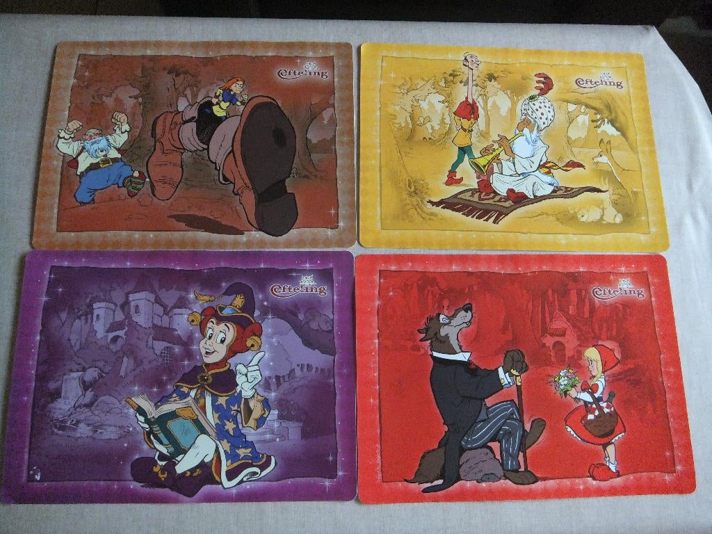 efteling, placemats, vlieger, Ophalen of Verzenden, Nieuw, Gebruiksvoorwerp