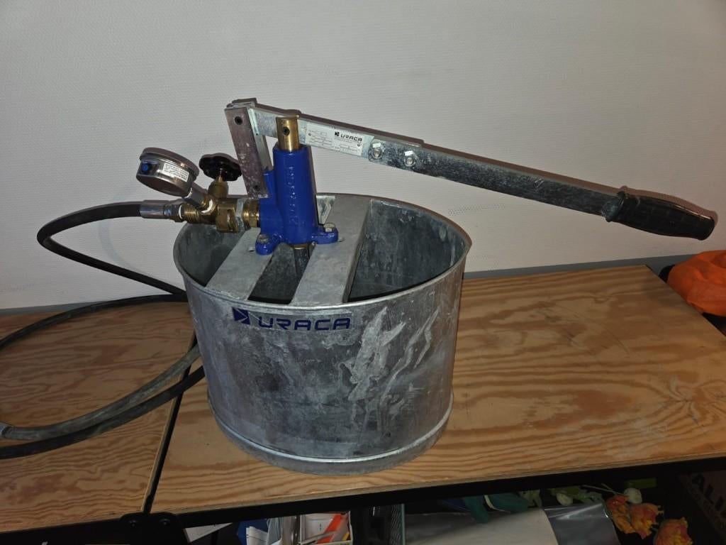 Uraca HP300 Ketel perspomp/ Druk testpomp, Doe-het-zelf en Verbouw, Gereedschap | Handgereedschap, Ophalen, Nieuw