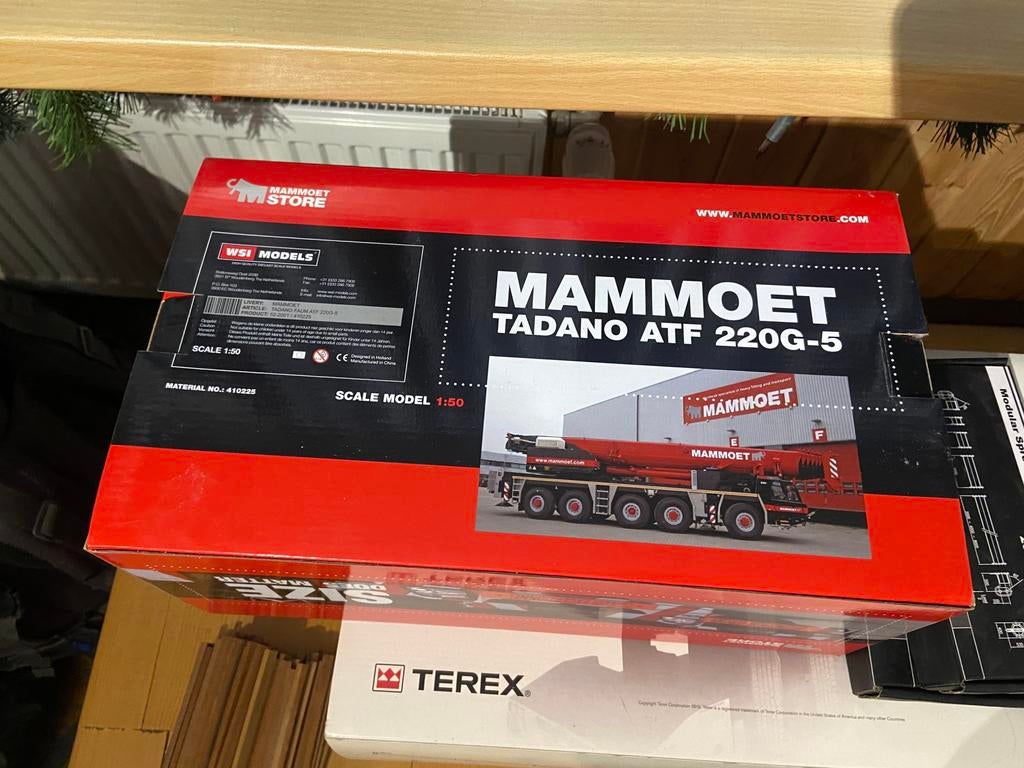 Tadano atf 220 mammoet, Ophalen, Zo goed als nieuw, Hijskraan, Tractor of Landbouw, Wsi