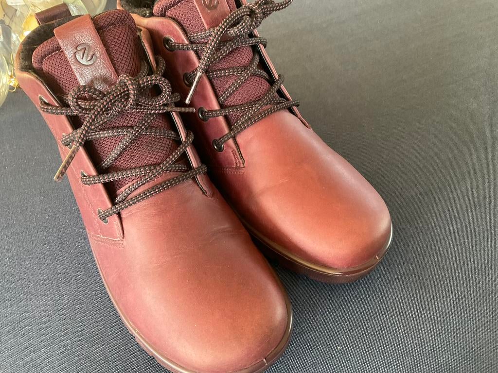 ECCO’S / leer donkerrood maat 39/, Kleding | Dames, Schoenen, Ecco, Ophalen of Verzenden, Zo goed als nieuw, Rood