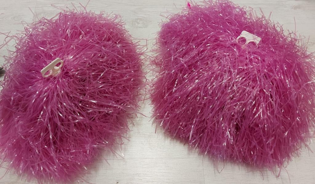 Pompoms Roze cheerleader, Ophalen of Verzenden