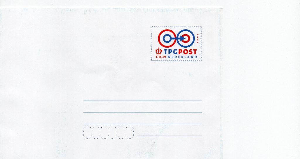 Nederland. Postwaardenstuk - envelop TPG Post.  **, Ophalen of Verzenden, Envelop