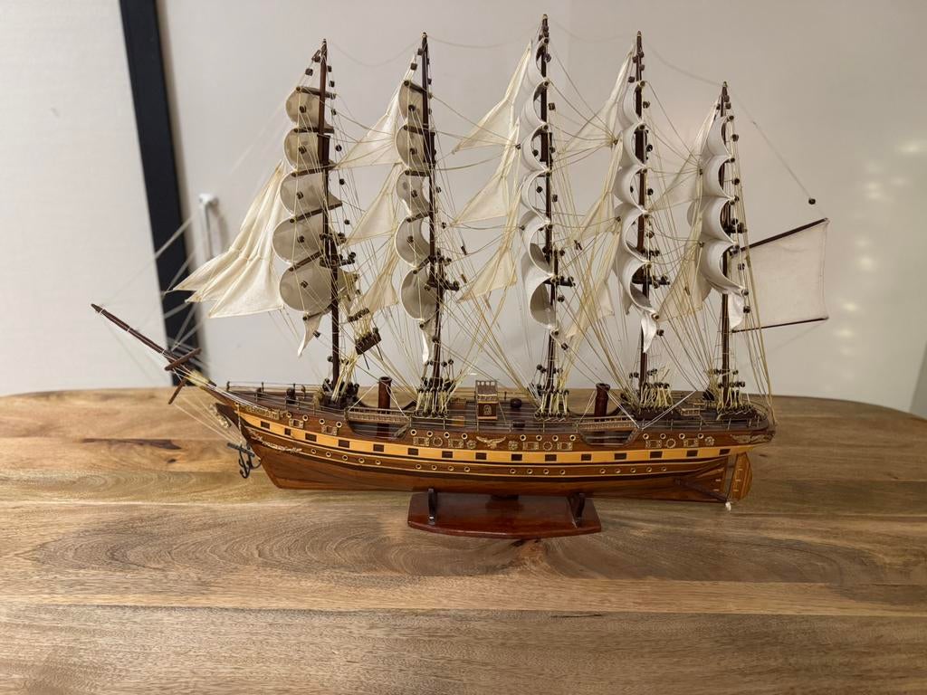 Zeilschip De France || Koopvaardijschip, 1:32 tot 1:50, Nieuw, Mwonenenslapen, Mwonenenslapen@ziggo.nl