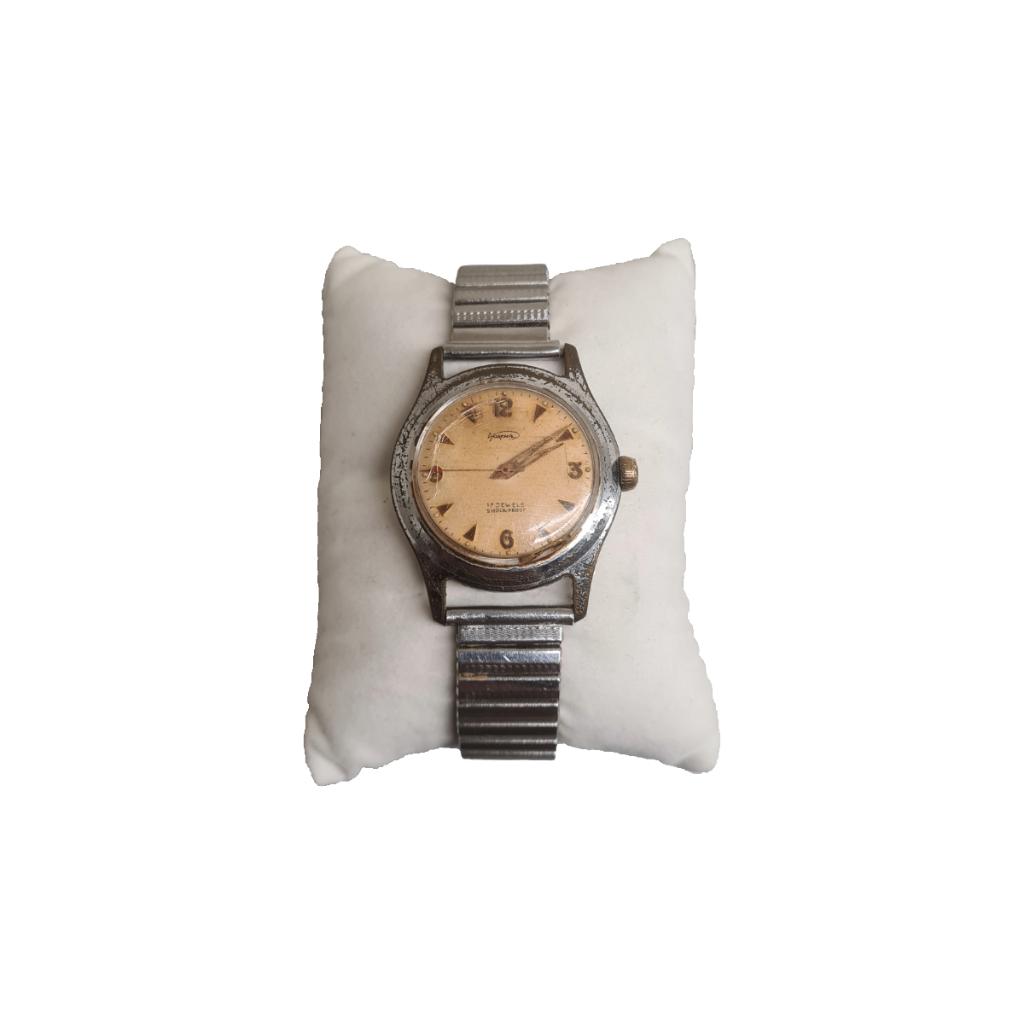Vintage Duits Kasper heren horloge, Ophalen of Verzenden
