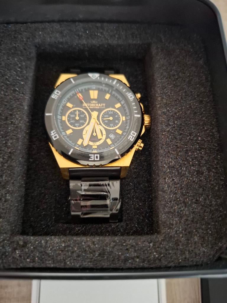 Nieuw in de doos Rotorcraft Heren horloge, Staal, Staal, Polshorloge, Nieuw