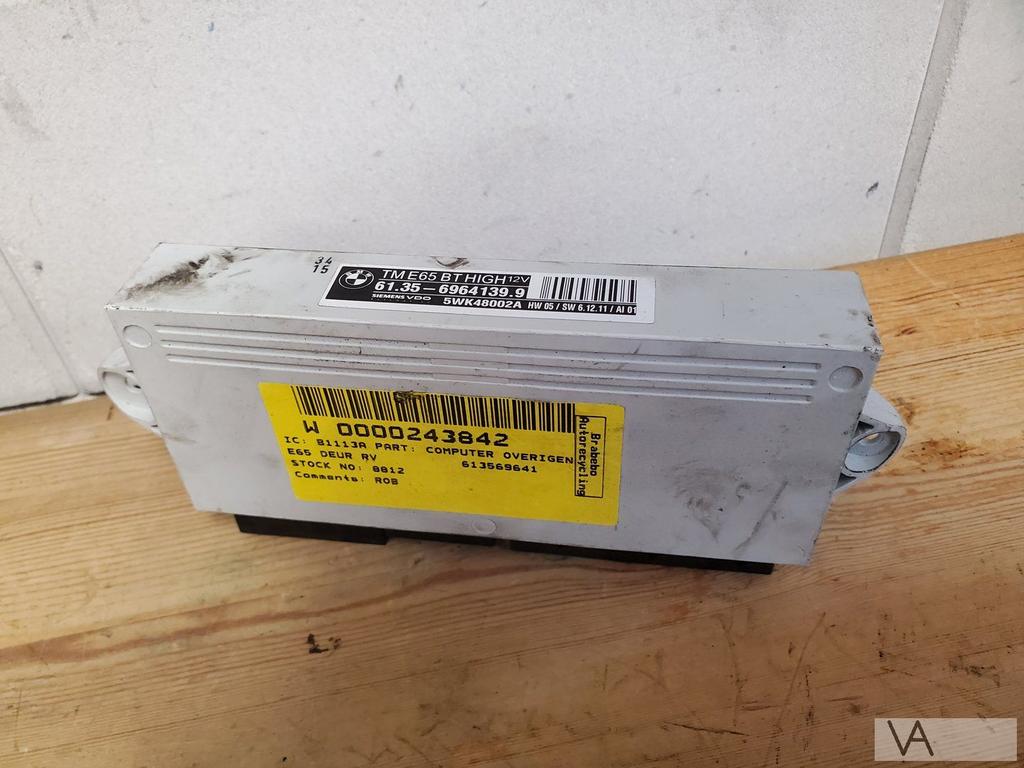 BMW 7 serie E65 02 - 09 module deurvergrendeling RECHTSvoor, Ophalen of Verzenden, Gebruikt, BMW