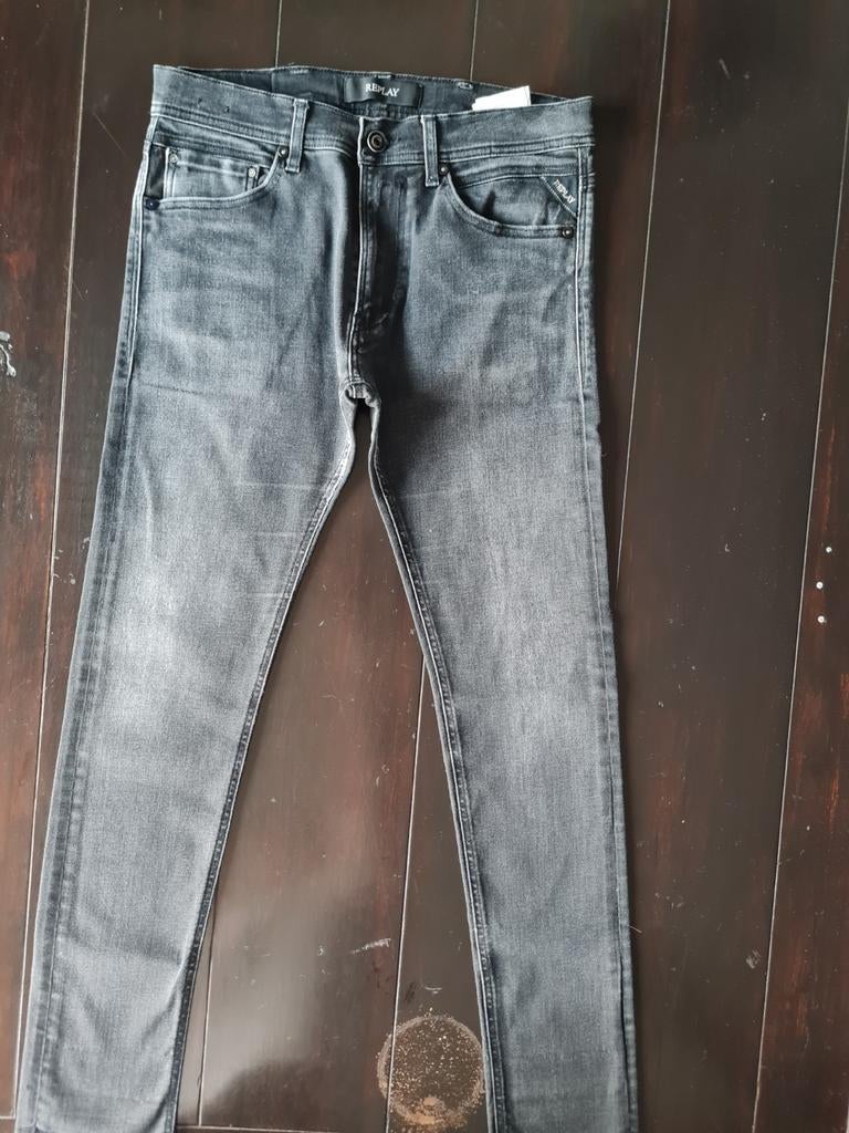 REPLAY JONDRILL SLIM SKINNY STRETCH JEANS SIZE 32/32!!, W32 (confectie 46) of kleiner, Ophalen of Verzenden, Zo goed als nieuw