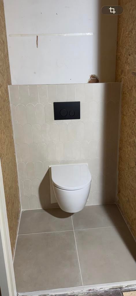 37 stuks visschub tegels, Ophalen, Nieuw, Minder dan 20 cm, Minder dan 5 m²