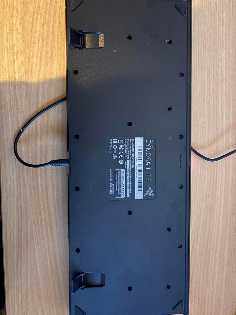 Razer Cynosa Lite Gaming Toetsenbord, Gaming toetsenbord, Ophalen of Verzenden, Zo goed als nieuw, Qwerty