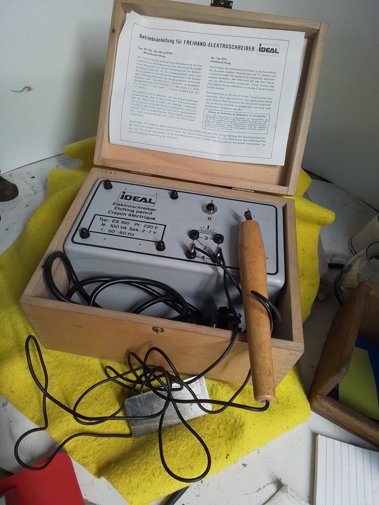 12318) Ideal  Electro schrijver  ES  100, Ophalen of Verzenden