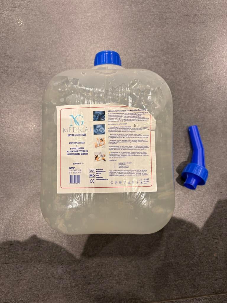 Ultrasound Gel - 5000ml - NG Medical, Ophalen