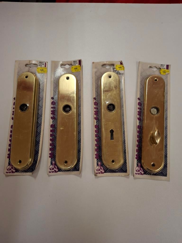 messing deurschilden, Ophalen of Verzenden, Nieuw, Koper of Messing