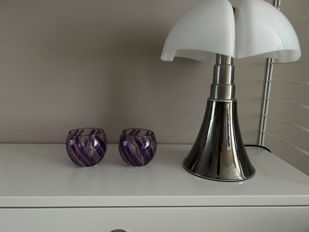 Theelichtjes Anna & Nina paars nieuw, Huis en Inrichting, Woonaccessoires | Kandelaars en Kaarsen, Ophalen, Overige materialen