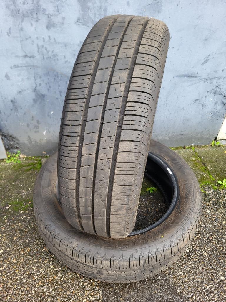 2 x 195/60/18 Goodyear Efficientgrip ZGAN 180,- ALL IN!, 18 inch, Gebruikt, Goodyear, Ophalen of Verzenden