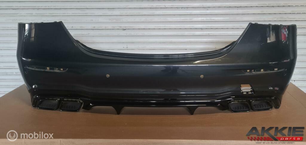 Mercedes E63 AMG W213 achter bumper diffuser facelift, Gebruikt, Ophalen of Verzenden, Achter, Bumper