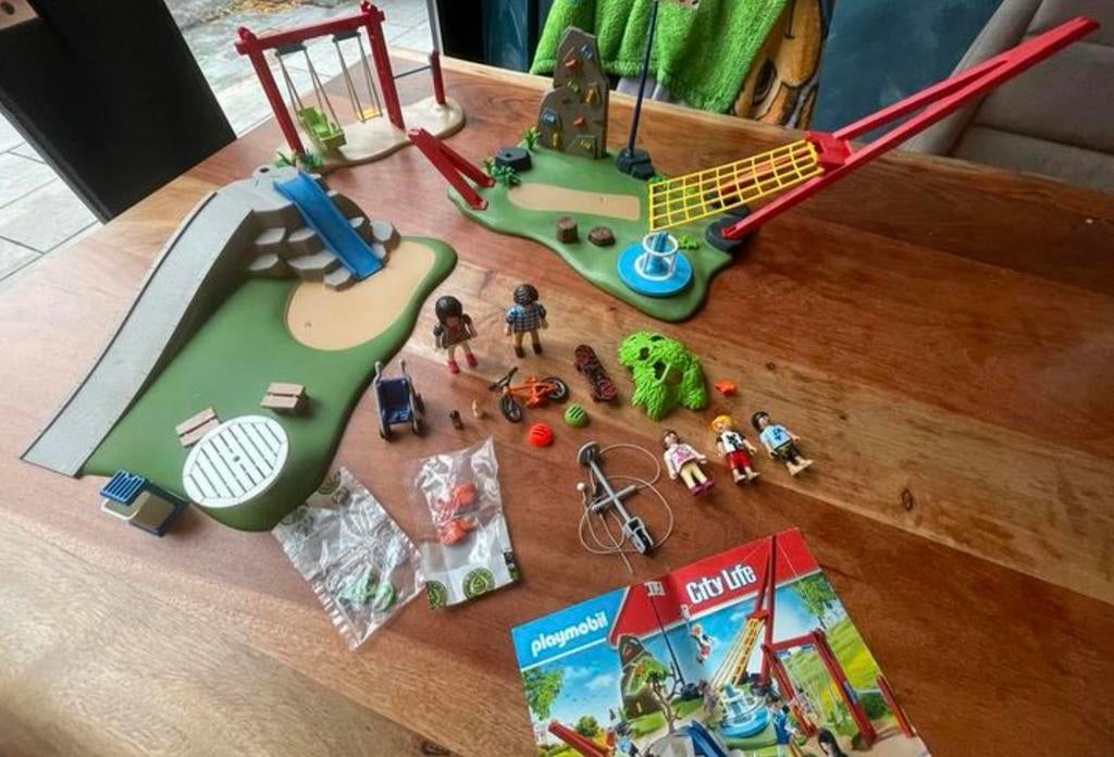 Playmobil speeltuin, Kinderen en Baby's, Speelgoed | Playmobil, Ophalen, Zo goed als nieuw