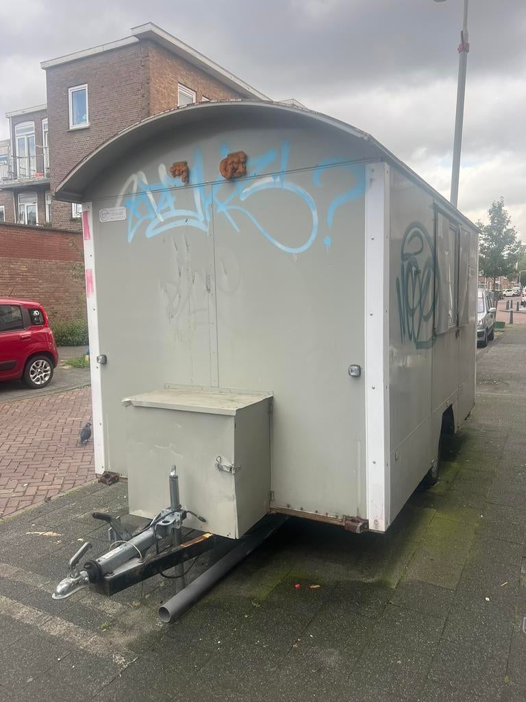 Schaftkeet bouwkeet snelverkeer, Ophalen, Gebruikt