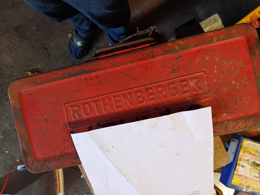 Rothenberger Aushalerset / Buizenexpander, Doe-het-zelf en Verbouw, Gereedschap | Handgereedschap, Ophalen of Verzenden
