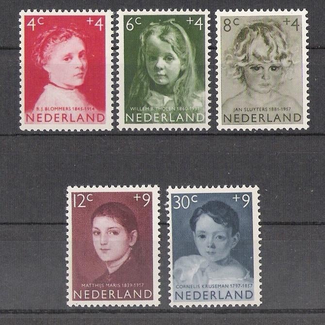 Nvph 702-06 ongebruikt cw 10,00, Ophalen of Verzenden