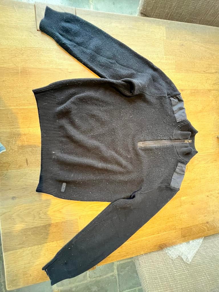 Brax Marine blauw wollen trui mt 48, Ophalen of Verzenden, Zo goed als nieuw, Maat 48/50 (M), Blauw