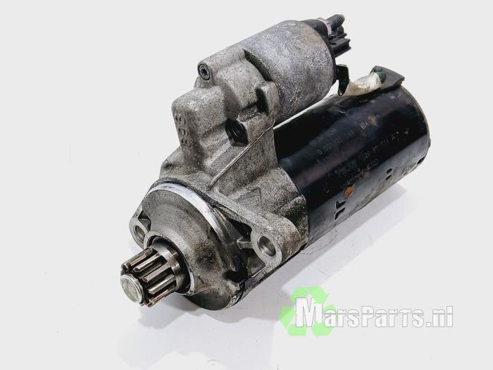 Startmotor van een Volkswagen Golf, Gebruikt, -, Volkswagen, -