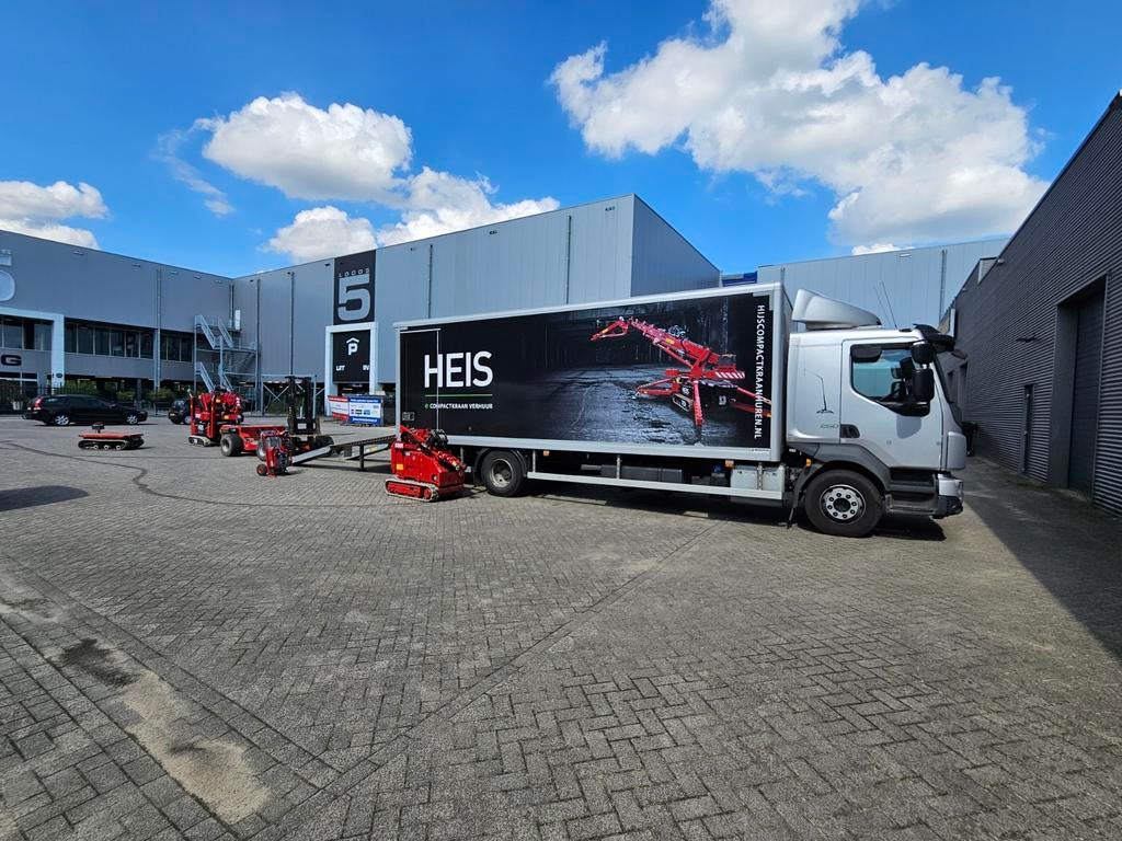 Minihijskraan huren ?  HEIS  Compactkranen., Ophalen